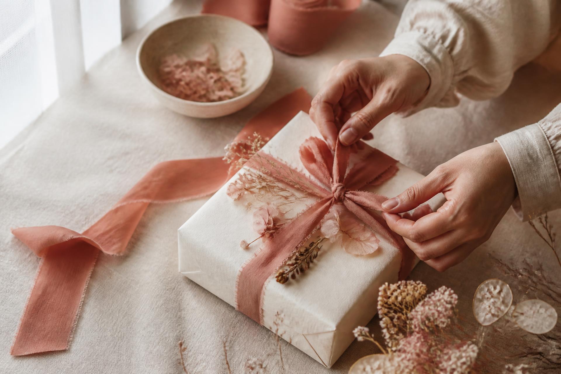 Curated still life of warm home goods in soft natural light